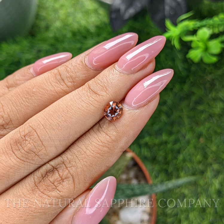 1.16 Ct. Orangish Brown Sapphire from Madagascar