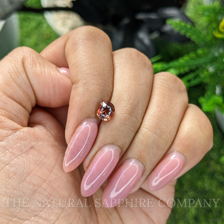 1.16 Ct. Orangish Brown Sapphire from Madagascar