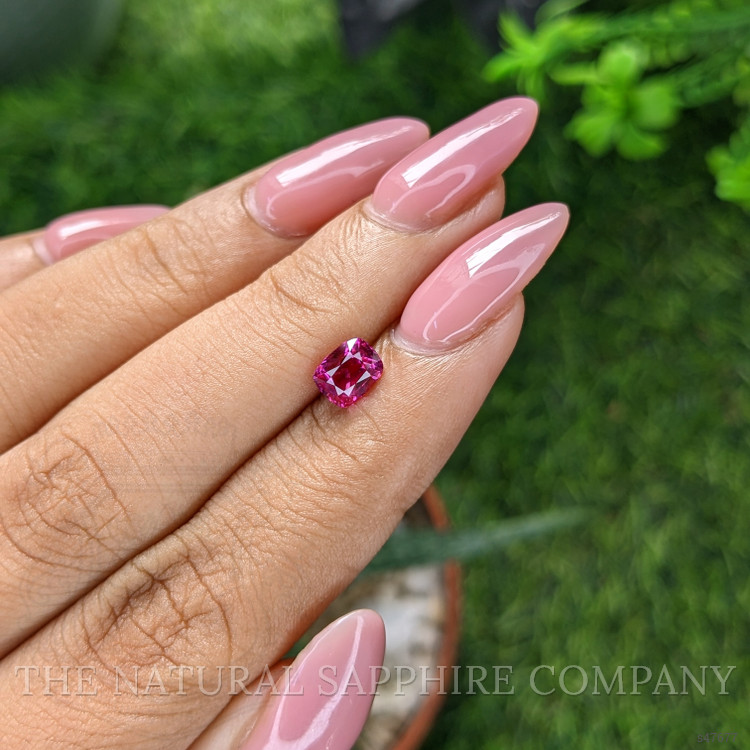 1.00 Ct. Purplish Pink Sapphire from Madagascar