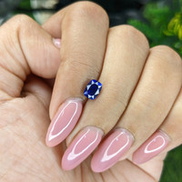 1.04 Ct. Blue Sapphire from Tanzania Life Style