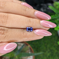 1.04 Ct. Blue Sapphire from Tanzania Life Style