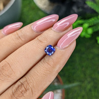 1.02 Ct. Blue Sapphire from Tanzania Life Style