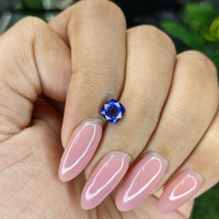 1.02 Ct. Blue Sapphire from Tanzania Life Style