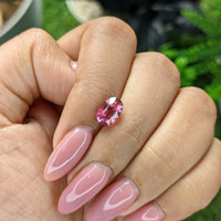 2.06 Ct. Padparadscha Sapphire from Madagascar Life Style