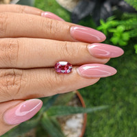 2.06 Ct. Padparadscha Sapphire from Madagascar Life Style