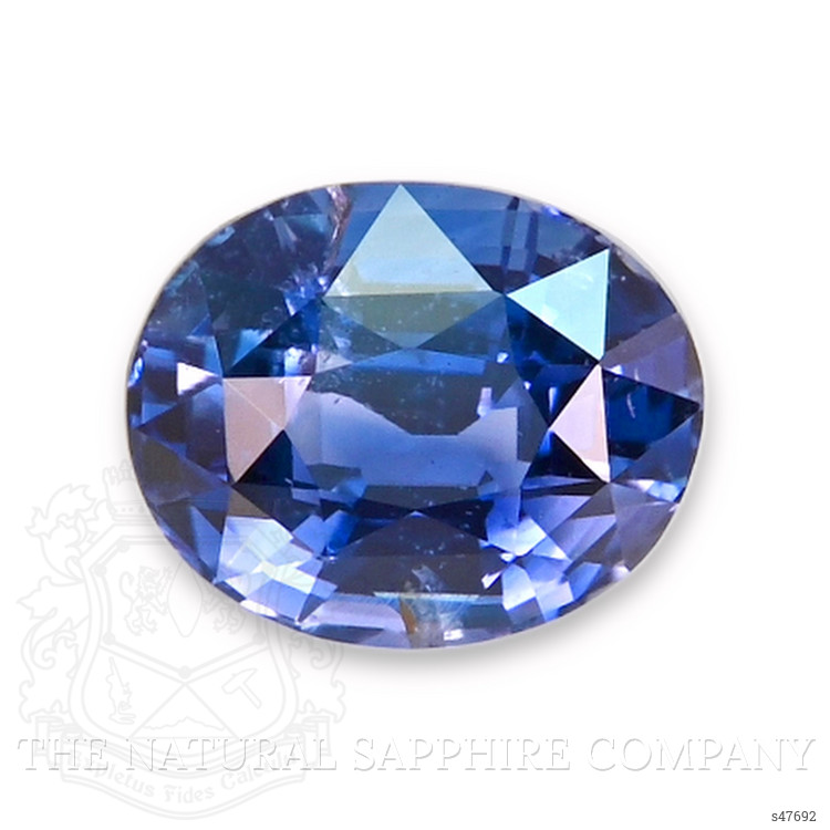 1.05 Ct. Purplish Blue Sapphire from Tanzania