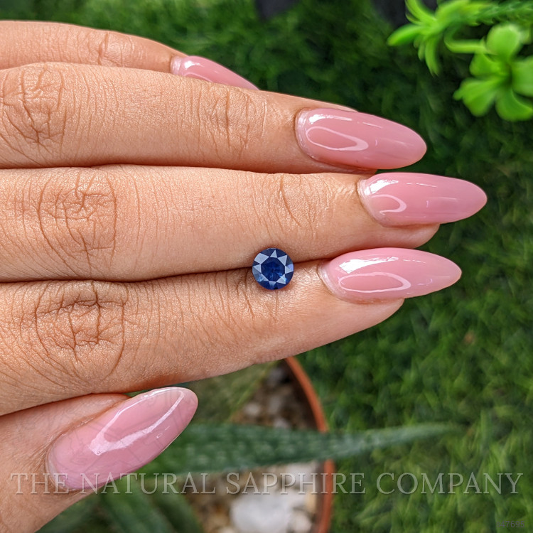 0.78 Ct. Blue Sapphire from Madagascar