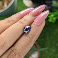 1.19 Ct. Blue Sapphire from Tanzania Life Style