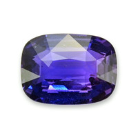 1.55 Ct. Purplish Blue Sapphire from Madagascar Video