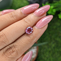 1.54 Ct. Purplish Pink Sapphire from Tanzania Life Style