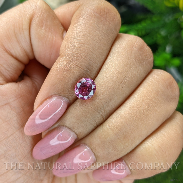 1.54 Ct. Purplish Pink Sapphire from Tanzania