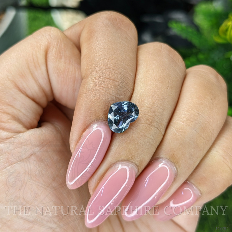 2.54 Ct. Greenish Blue Sapphire from Tanzania