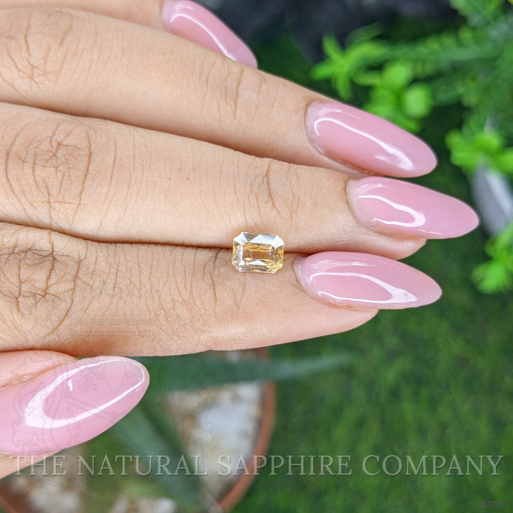 1.08 Ct. Yellow Sapphire from Ceylon (Sri Lanka)
