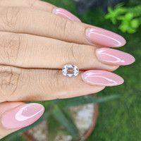 1.33 Ct. Peach Sapphire from Ceylon (Sri Lanka) Life Style