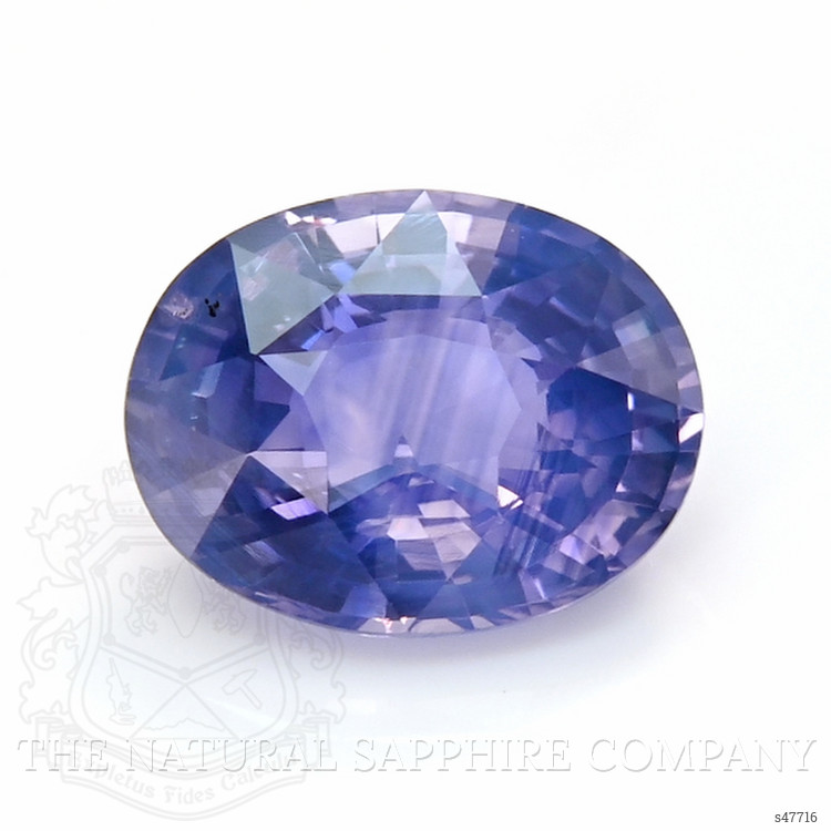 2.17 Ct. Purplish Blue Sapphire from Madagascar