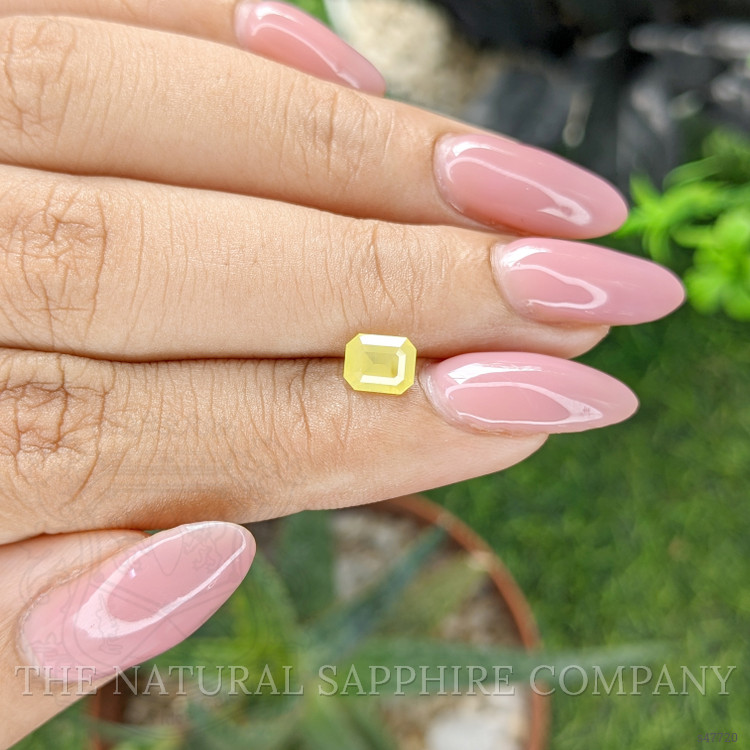 1.05 Ct. Yellow Sapphire from Madagascar