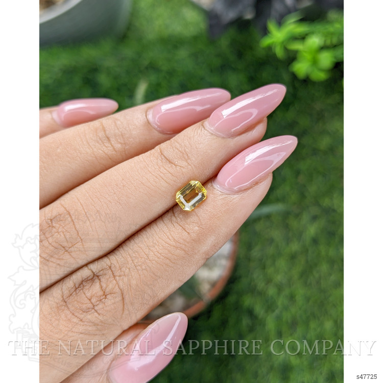 1.03 Ct. Yellow Sapphire from Ceylon (Sri Lanka)