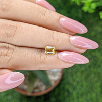 1.03 Ct. Yellow Sapphire from Ceylon (Sri Lanka) Life Style