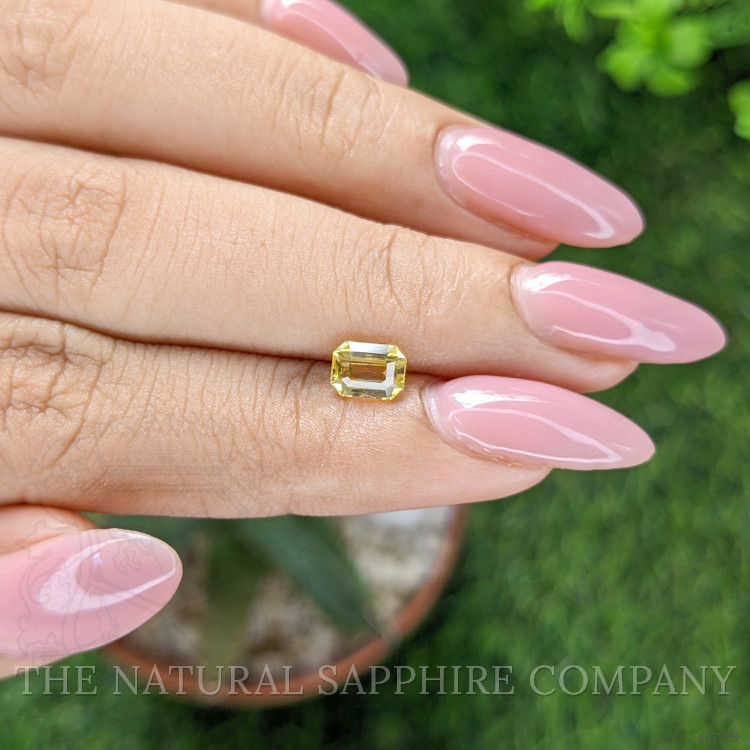 1.03 Ct. Yellow Sapphire from Ceylon (Sri Lanka)