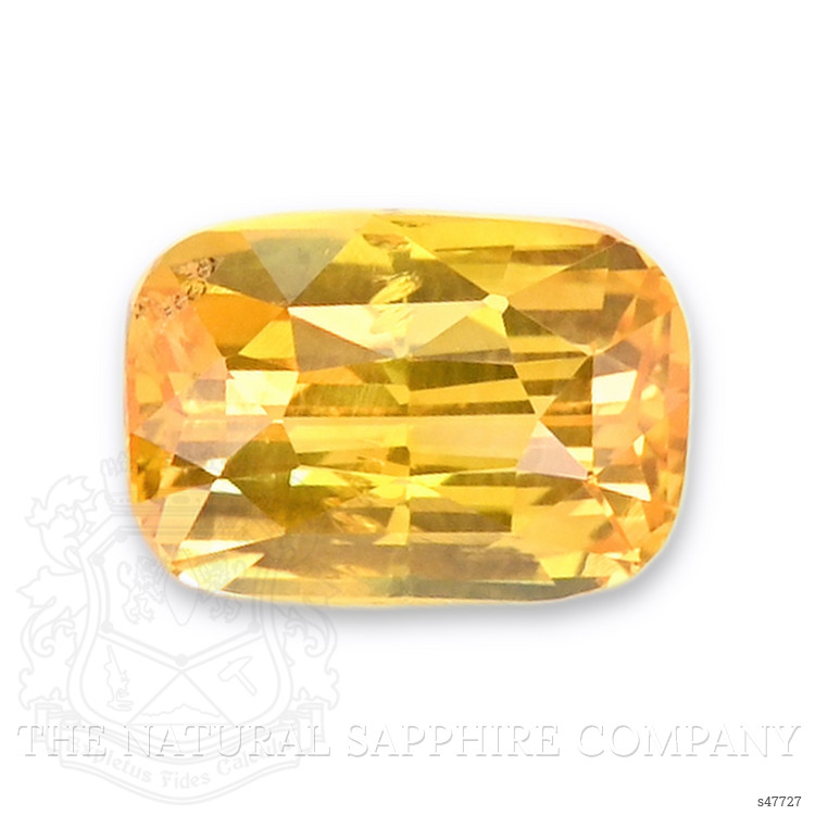 1.04 Ct. Orangish Yellow Sapphire from Ceylon (Sri Lanka)