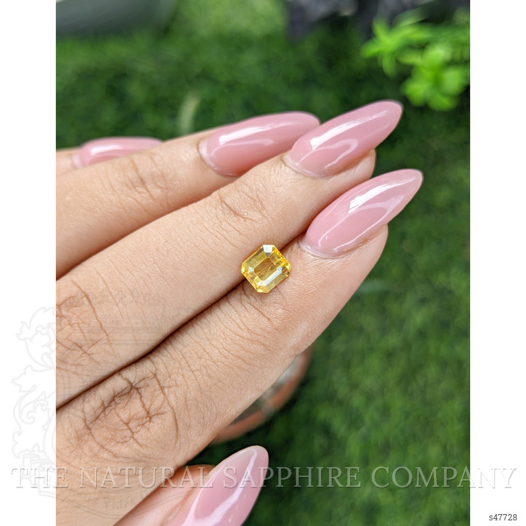 1.08 Ct. Yellow Sapphire from Ceylon (Sri Lanka)
