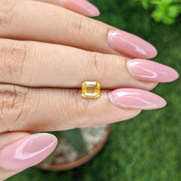 1.08 Ct. Yellow Sapphire from Ceylon (Sri Lanka) Life Style