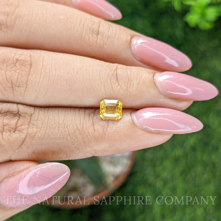 1.08 Ct. Yellow Sapphire from Ceylon (Sri Lanka)