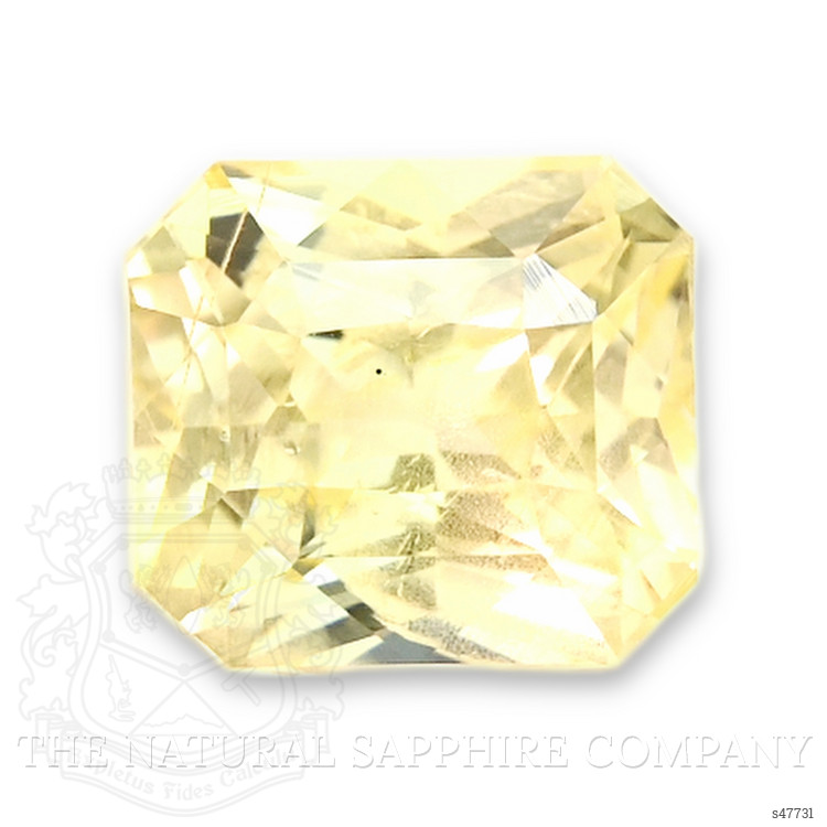 0.55 Ct. Yellow Sapphire from Ceylon (Sri Lanka)