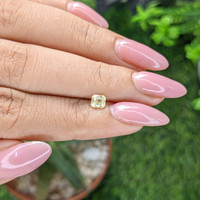 0.55 Ct. Yellow Sapphire from Ceylon (Sri Lanka) Life Style