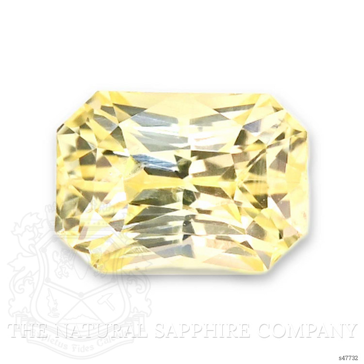 0.66 Ct. Yellow Sapphire from Ceylon (Sri Lanka)
