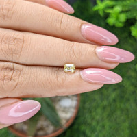0.66 Ct. Yellow Sapphire from Ceylon (Sri Lanka) Life Style