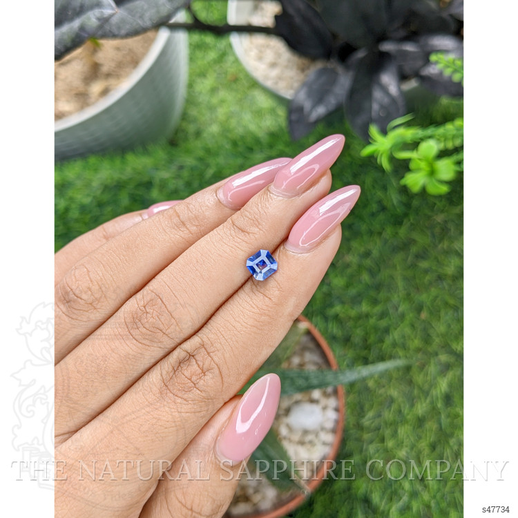 1.02 Ct. Blue Sapphire from Tanzania