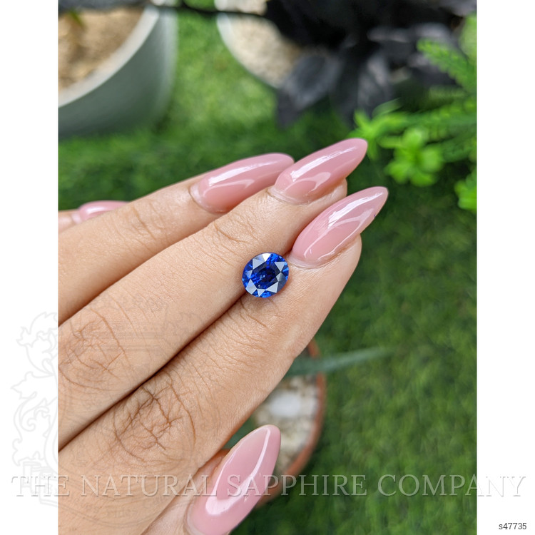 2.02 Ct. Blue Sapphire from Tanzania