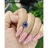 2.02 Ct. Blue Sapphire from Tanzania Life Style