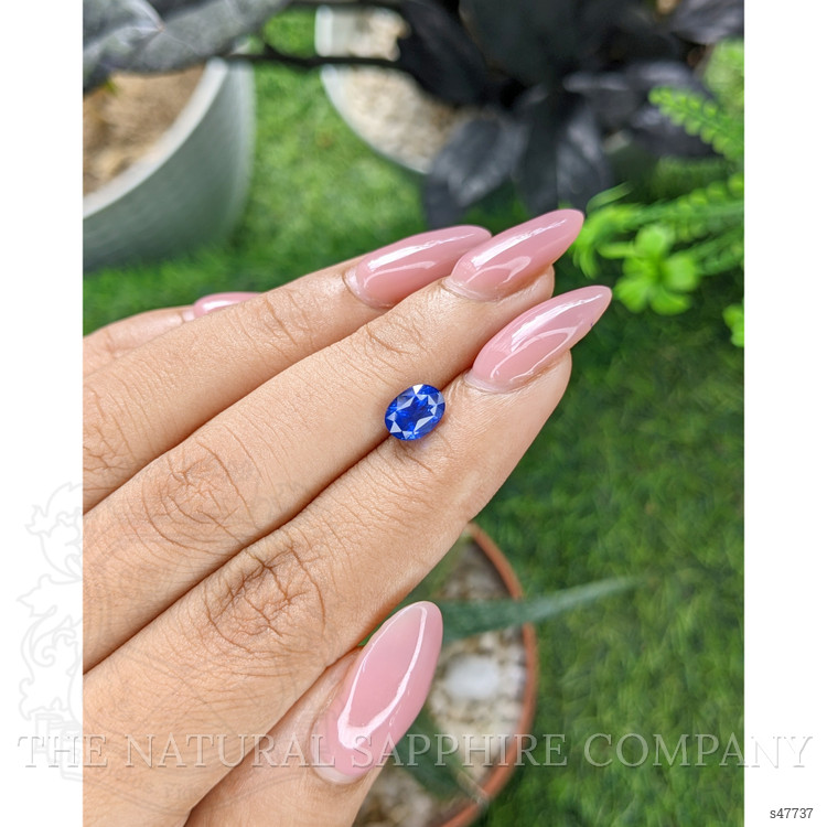 1.62 Ct. Blue Sapphire from Tanzania