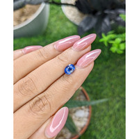 1.54 Ct. Blue Sapphire from Tanzania Life Style