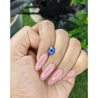 1.54 Ct. Blue Sapphire from Tanzania Life Style
