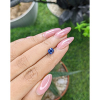 1.10 Ct. Blue Sapphire from Ceylon (Sri Lanka) Life Style