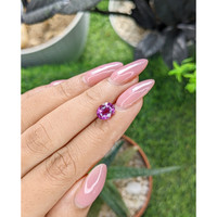 2.17 Ct. Purplish Pink Sapphire from Tanzania Life Style
