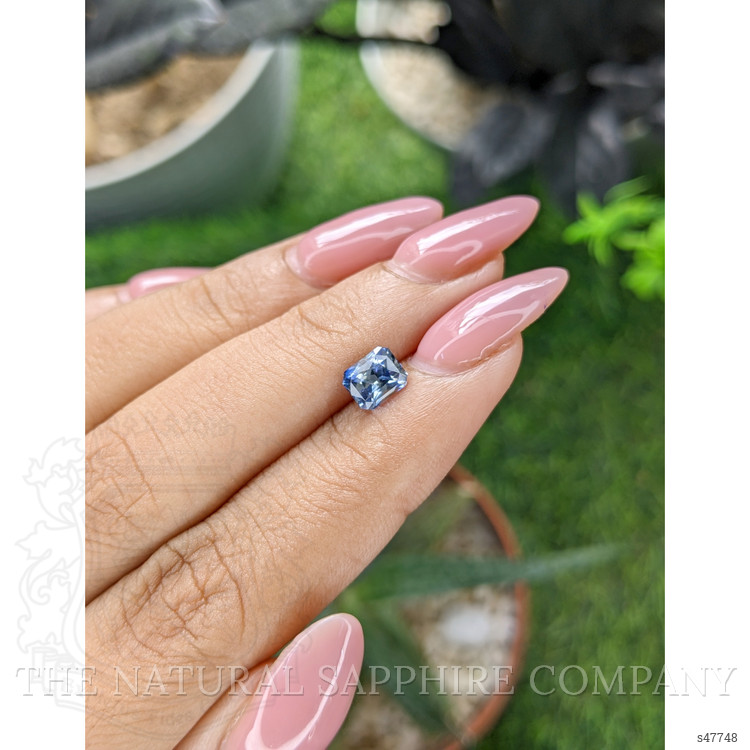 1.18 Ct. Blue Sapphire from Ceylon (Sri Lanka)