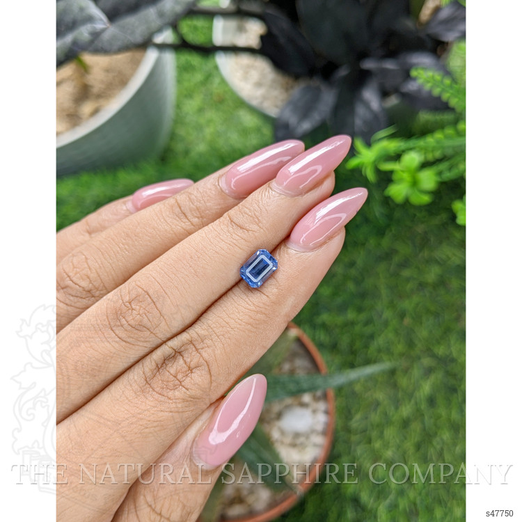 1.62 Ct. Blue Sapphire from Ceylon (Sri Lanka)