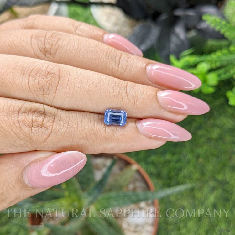 1.62 Ct. Blue Sapphire from Ceylon (Sri Lanka)