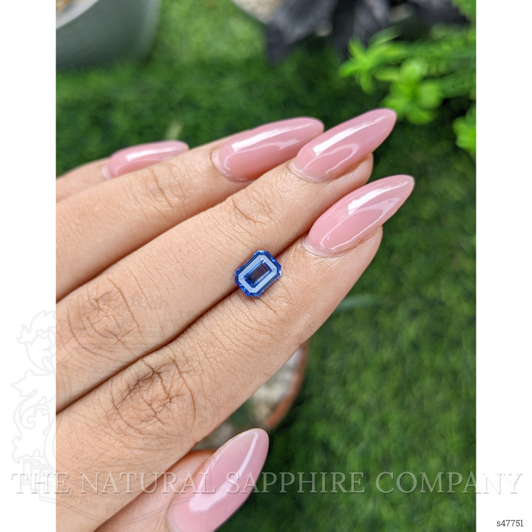 1.13 Ct. Blue Sapphire from Ceylon (Sri Lanka)