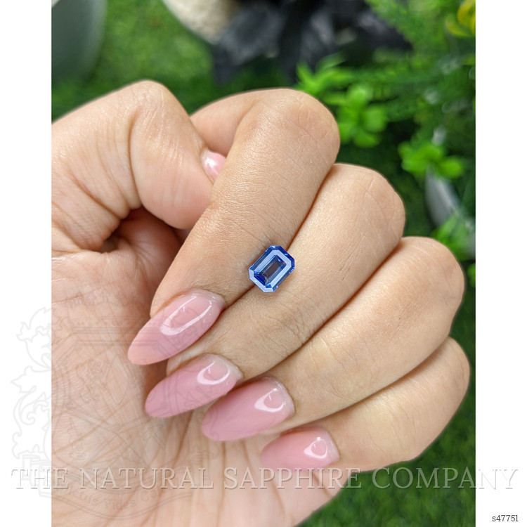 1.13 Ct. Blue Sapphire from Ceylon (Sri Lanka)