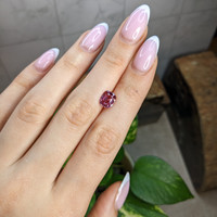 2.12 Ct. Padparadscha Sapphire from Madagascar Life Style