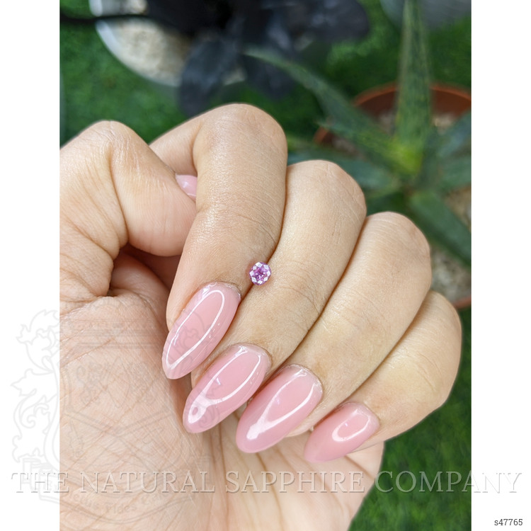 0.28 Ct. Pinkish Purple Sapphire from Ceylon (Sri Lanka)