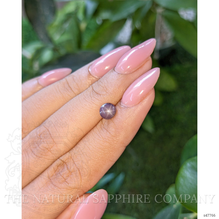 1.02 Ct. Purple Star Sapphire from Ceylon (Sri Lanka)