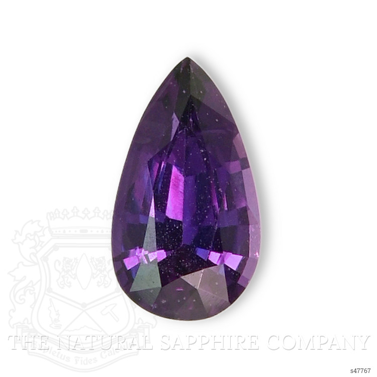 0.87 Ct. Purple Sapphire from Ceylon (Sri Lanka)