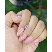 0.90 Ct. Pinkish Purple Sapphire from Ceylon (Sri Lanka) Life Style
