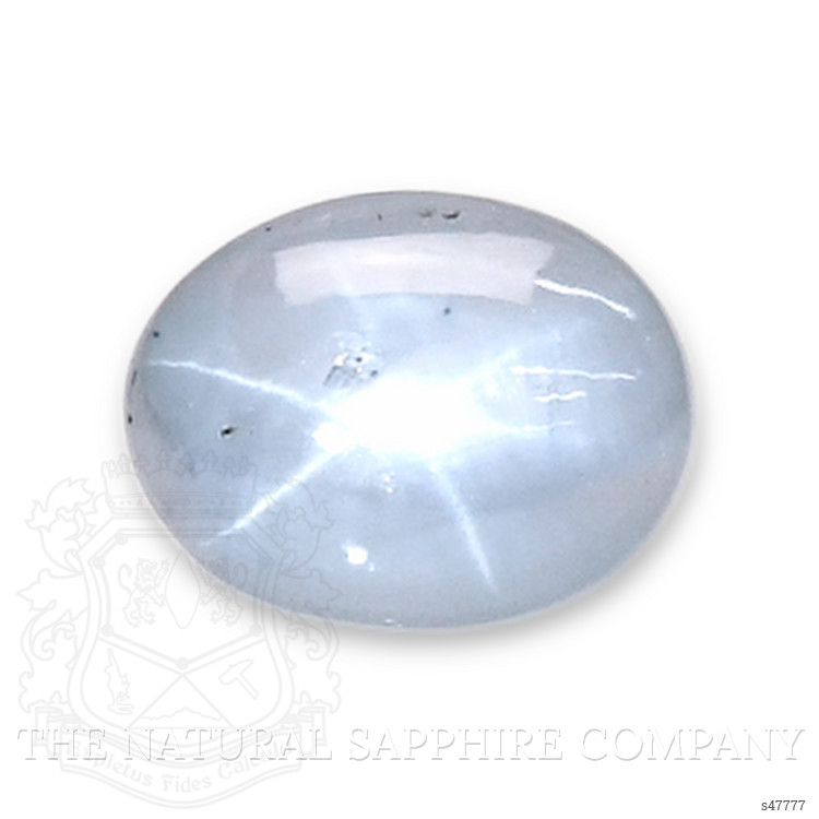 1.24 Ct. Bluish Grey Star Sapphire from Ceylon (Sri Lanka)